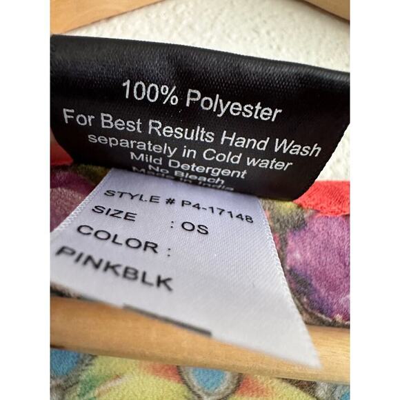 Sakkas Georgettina Flowy Rhinestone‎ V Neck Long Caftan Dress/Cover Up - Picture 8 of 8